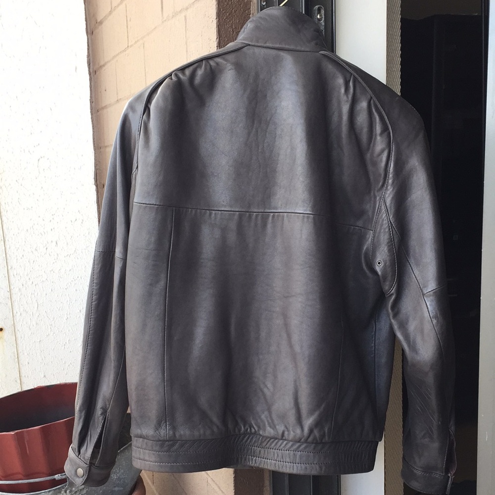 JUST FOUND NEW LADIES leather/lamb bomber. Great gift! NAMED AFTER ME! - Picture 4 of 9